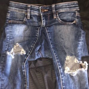 Ripped Knee American Eagle Jeans